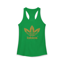 Load image into Gallery viewer, Labias Funny Parody Women's Ideal Racerback Tank
