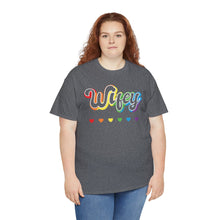 Load image into Gallery viewer, Wifey T-Shirt, Rainbow Shirts, Gay Pride Tshirt, Lesbian Pride Shirt, LGBTQ Pride Shirt, Pride Month Shirts, Rainbow Wifey Shirt, Gay Pride
