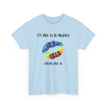 Load image into Gallery viewer, It&#39;s Nice to be Naughty Up4Drea Pride T-Shirt, Pride Month Shirts, Gay Lesbian Pride Tee, Gay Gift, LGBTQ Shirt, North Carolina Shirt
