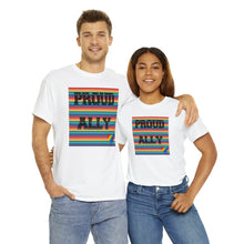 Load image into Gallery viewer, Proud Ally Gay Rights T-Shirt, Human Rights Shirt, Equality T-Shirt, LGBTQ+ Shirts, Pride Tee
