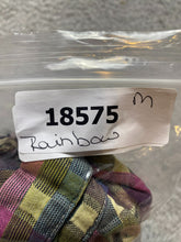 Load image into Gallery viewer, The Territory Ahead Shirt Adult 2XL XXL Rainbow Patchwork Texture Button Up Mens
