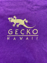 Load image into Gallery viewer, VTG Gecko Hawaii Shirt Adult Large Purple Honolulu Streetwear Skater USA Mens
