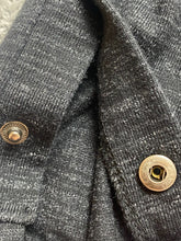 Load image into Gallery viewer, Ecko Unltd Shirt Adult Extra Large Heather Black Hoodie Rhino Brand Snaps Mens
