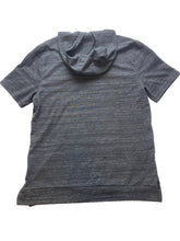 Load image into Gallery viewer, Ecko Unltd Shirt Adult Extra Large Heather Black Hoodie Rhino Brand Snaps Mens
