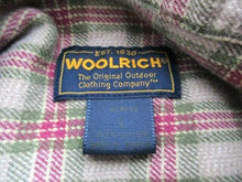 Load image into Gallery viewer, Woolrich Shirt Adult Medium Button Up Long Sleeve Plaid Flannel Casual Camp Mens
