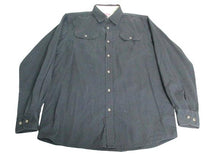 Load image into Gallery viewer, Wrangler Shirt Adult Large Tall Button Up Utility Workwear Casual Pocket Mens
