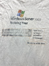 Load image into Gallery viewer, VTG Microsoft Shirt Adult Extra Large Windows Server 2003 Training Tour Y2K Mens
