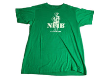 Load image into Gallery viewer, VTG NFIB Shirt Womens Medium Green Silhouette Standing Man Single Stitch 80s
