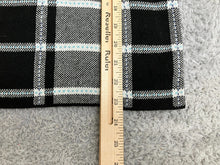 Load image into Gallery viewer, J Jill Sweater Womens Medium Black White Knit Oversized Boxy Outerwear Ladies
