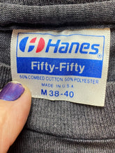 Load image into Gallery viewer, VTG Saratoga Raceway Shirt Adult Medium Gray Single Stitch Horse Racing 80s Mens
