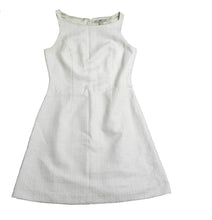 Load image into Gallery viewer, Banana Republic Dress Womens 4 White Back Zip Cocktail Rayon Sheath Casual Lady
