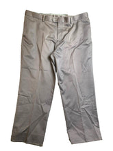 Load image into Gallery viewer, Perry Ellis Pants Adult 40x29 Gray Portfolio Flat Front Straight Leg Dress Mens

