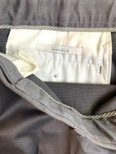 Load image into Gallery viewer, Perry Ellis Pants Adult 40x29 Gray Portfolio Flat Front Straight Leg Dress Mens
