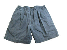 Load image into Gallery viewer, Croft &amp; Barrow Shorts Adult 36 Charcoal Pleated Chino Casual 7 Inseam Mens
