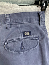Load image into Gallery viewer, Dockers Pants Adult 40x32 Navy Blue Pleated Straight Leg Casual Trouser Mens

