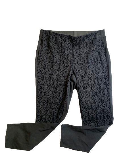 Lane Bryant Pants Womens 18 (38x28) Black Spandex Stretch Skinny Casual Pull On