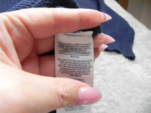 Load image into Gallery viewer, CHAPS Sweater Womens Large Blue Mock Neck 1/4 Zip Cable Knit Outerwear Ladies
