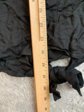 Load image into Gallery viewer, Ava &amp; Viv Shirt Womens 3X Black Keyhole tie Bottom Blouse Flowy Casual Ladies
