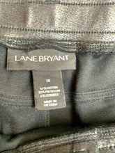 Load image into Gallery viewer, Lane Bryant Pants Womens 18 (37x27.5) Black Spandex Stretch Tapered Casual Lady
