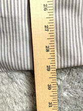 Load image into Gallery viewer, Slim Fit Shirt Adult 3XL XXXL Purple White Stripe Button Up Casual Collared Mens
