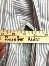 Load image into Gallery viewer, Slim Fit Shirt Adult 3XL XXXL Purple White Stripe Button Up Casual Collared Mens
