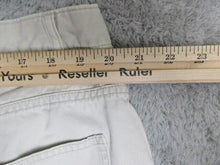 Load image into Gallery viewer, Boca Classic Pants Adult 42x30 Off White Flat Front Straight Leg Utility Mens
