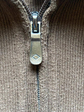 Load image into Gallery viewer, Joseph Abboud Sweater Adult Extra Large Brown 1/4 Zip Mock Neck Outerwear Mens
