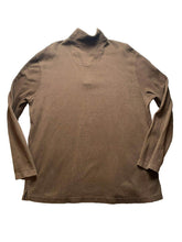 Load image into Gallery viewer, Joseph Abboud Sweater Adult Extra Large Brown 1/4 Zip Mock Neck Outerwear Mens

