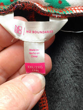 Load image into Gallery viewer, No Boundaries Pajama Pants Womens 2XL XXL AOP Holiday Christmas Spandex Ladies
