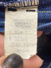 Load image into Gallery viewer, VTG Touche Jeans Junior 11/12 (29x26) Rainbow Stripes Denim Straight Leg Girls
