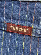 Load image into Gallery viewer, VTG Touche Jeans Junior 11/12 (29x26) Rainbow Stripes Denim Straight Leg Girls
