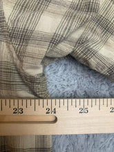 Load image into Gallery viewer, Kamro USA Shirt Adult 2XL XXL Tan Plaid Button Up Pocket Casual Outdoor Mens
