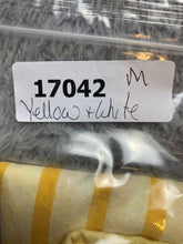 Load image into Gallery viewer, Denim &amp; Flower Ricky Singh Shirt Adult Medium Yellow White Button Up Indie Mens
