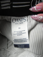 Load image into Gallery viewer, CHAPS Shorts Adult 34 Navy Pleated Pockets Outdoor 8&quot; Inseam Spandex Mens
