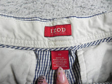 Load image into Gallery viewer, IZOD Shorts Adult 33 Blue Luxury Sports Chino Gingham Checkered Golf Outdoor Men
