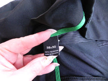 Load image into Gallery viewer, Pro Tour Pants Adult 38x30 Black Cool Play Straight Leg Casual Golf Dress Mens
