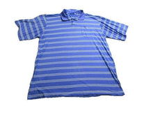Load image into Gallery viewer, VTG Bristol Blues Shirt Adult 2XL Blue Striped Preppy Rugby Golf Polo 90s Mens
