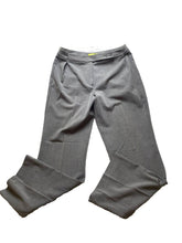 Load image into Gallery viewer, Sigrid Olsen Pants Womens 12 (33x31) Gray Straight Leg Trouser Spandex Dress

