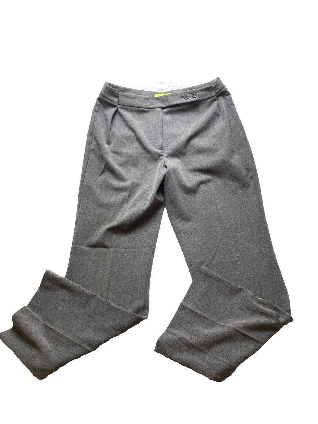 Sigrid Olsen Pants Womens 12 (33x31) Gray Straight Leg Trouser Spandex Dress