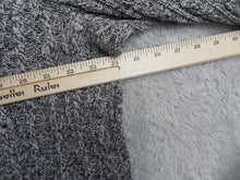 Load image into Gallery viewer, Croft &amp; Barrow Sweater Womens 2X Gray V-Neck Cable Knit Outerwear Plus Ladies
