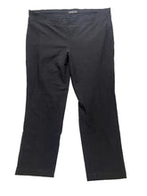 Load image into Gallery viewer, Eileen Fisher Pants Womens 36x24 Black Flat Front Straight Leg Petite Ladies
