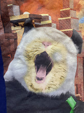 Load image into Gallery viewer, Panda Cat Shirt Adult Large It&#39;s Pandemonium Its Catastrophy Face Swap Funny Men
