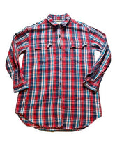 Load image into Gallery viewer, Ralph Lauren Shirt Adult Medium Red Blue Flannel Big Plaid Denim &amp; Supply Mens
