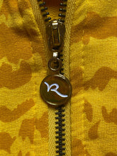 Load image into Gallery viewer, RocaWear Dress Women 3X Yellow Hip Cool Rapper Hoodie Studded Rayon Spandex Plus
