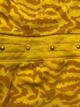 Load image into Gallery viewer, RocaWear Dress Women 3X Yellow Hip Cool Rapper Hoodie Studded Rayon Spandex Plus
