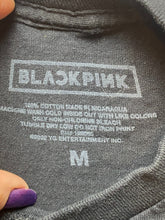 Load image into Gallery viewer, Blackpink Shirt Adult Medium Black Born Pink Official World Tour K-Pop Mens
