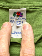 Load image into Gallery viewer, POLO Ralph Lauren Shirt Adult Large Avocado Green Spell Out Streetwear USA Mens
