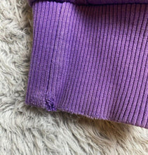 Load image into Gallery viewer, Adidas Jacket Womens Large Purple Trefoil Three Stripes Flower Hoodie Full Zip
