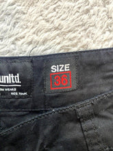Load image into Gallery viewer, Ecko Unltd Shorts Adult 36x11 Black Cargo Pockets Rhino Brand Baggy Outdoor Mens
