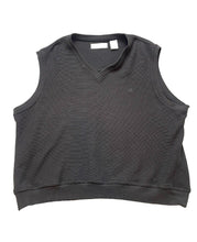 Load image into Gallery viewer, Penguin Vest Adult Large Black V-Neck Oversized Sport Golf Sweater Pullover Mens
